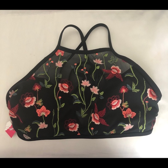 Xhilaration Other - Xhilaration Floral Bikini Top